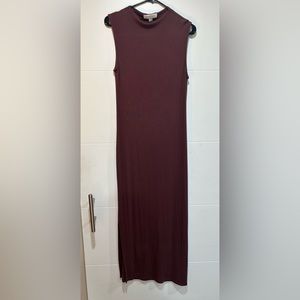 Amour Vert Blanca Cloud Rib Dress